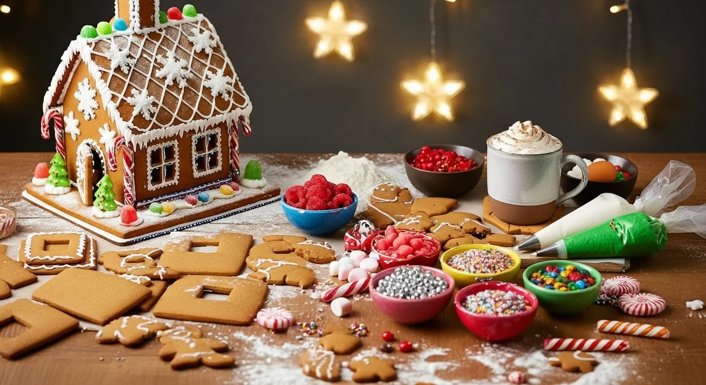 How to Build a Gingerbread House - Bite Lord